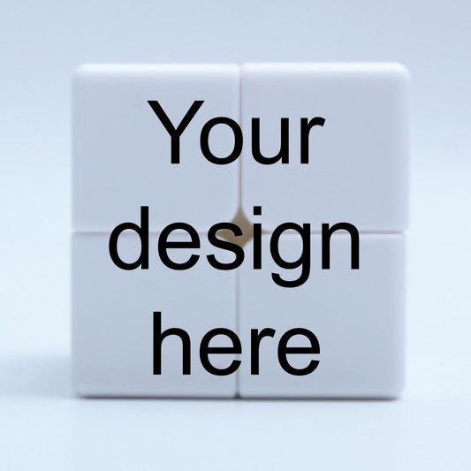 Custom Printed 2x2 Cube – Personalised Puzzle Gift